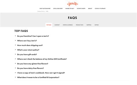 Frequently Asked Questions about the Online Store .